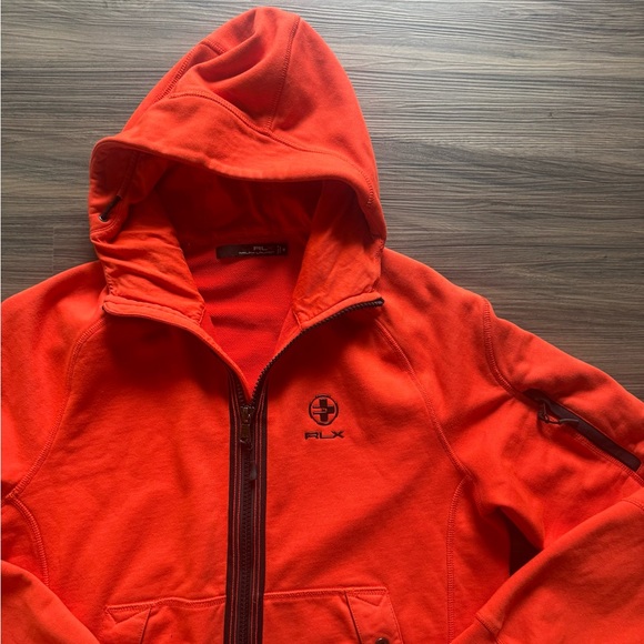Ralph Lauren • RLX limited release - sports hoodie zip up - size medium - Picture 1 of 11